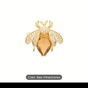 Beautiful Bee Rhinestone Pin